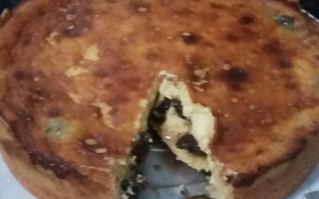 Torta de goiabada com ricota