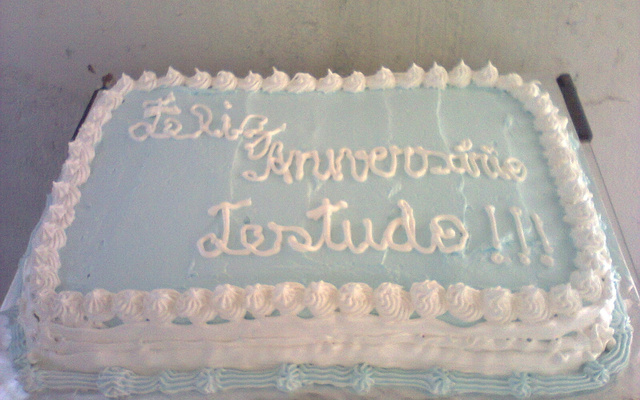 Bolo de aniversário