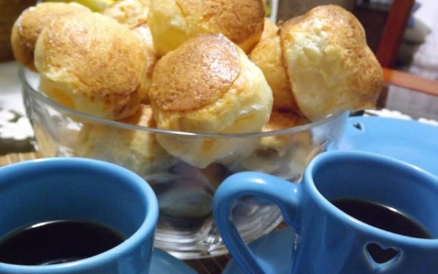 Pão de queijo de liquidificador