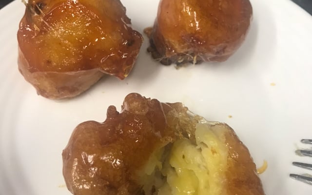 Banana caramelada chinesa