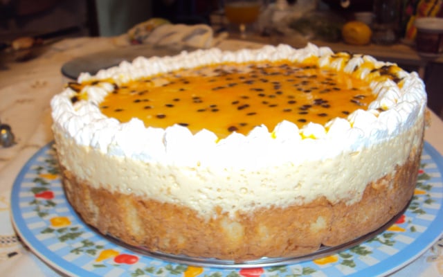 Bolo mousse de maracujá vapt vupt