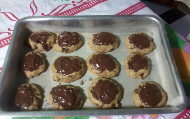 Cookie de chocolate tradicional