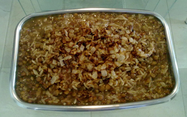 Lentilha à Moda Árabe