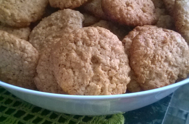 Biscoito de aveia e mel