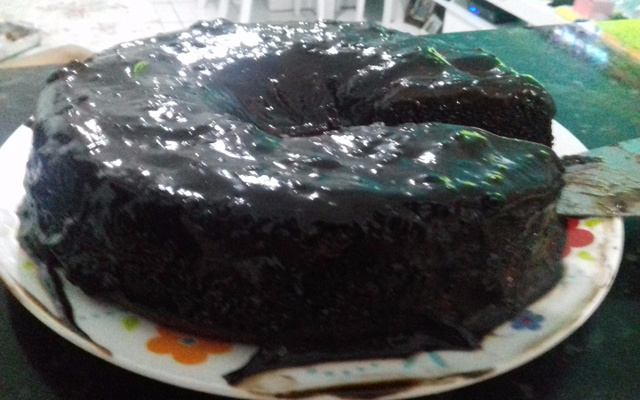 Bolo de chocolate molhadinho sem farinha de trigo