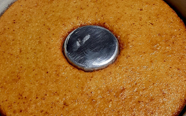 Bolo de laranja com casca fácil