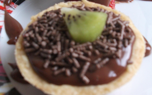 Tortinha de chocolate