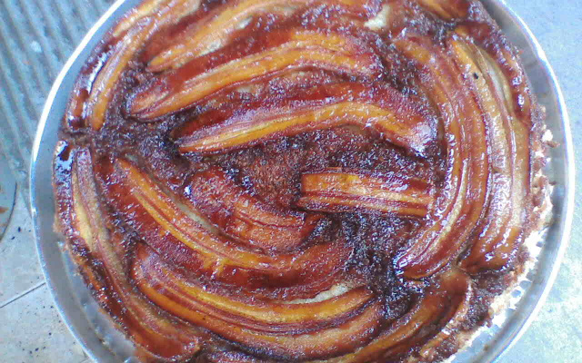 Bolo delicioso de banana