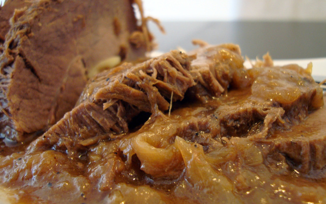 Lagarto ao vinho tinto