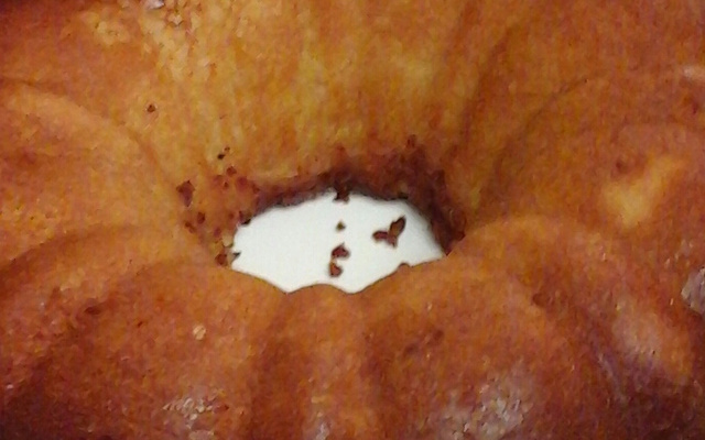 Bolo de fubá cremoso