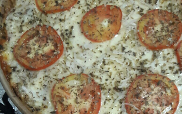 Torta -Pizza rápida de sardinha