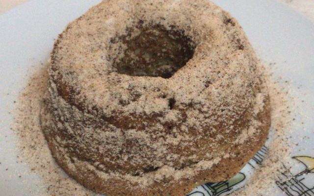 Bolo de maçã e canela