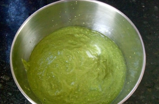 Molho pesto com rúcula