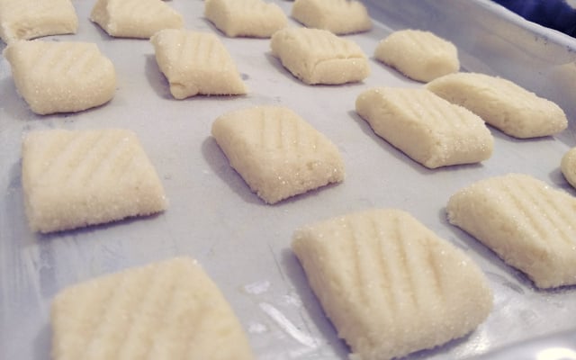 Bolacha de nata com goiabada