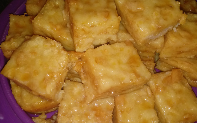 Pudim de pão de padaria