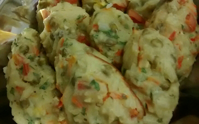 Bolinho de arroz assado