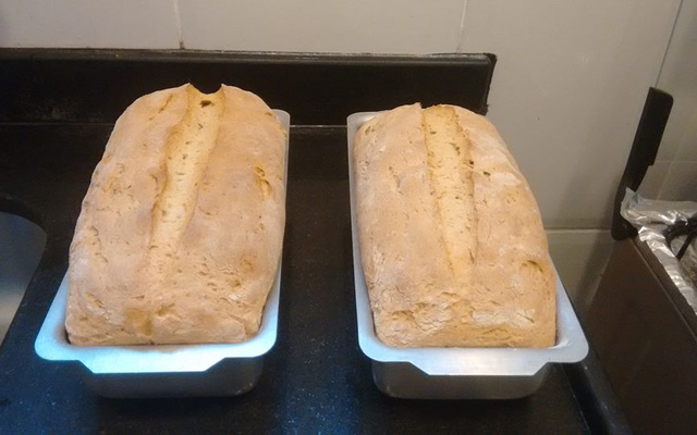 Pão caseiro com linhaça fácil