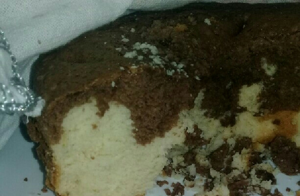 Bolo mesclado da Rithinha