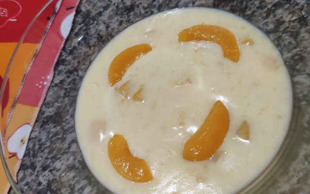 Mousse de pêssego I