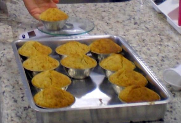 Bolinho Integral de Abacaxi