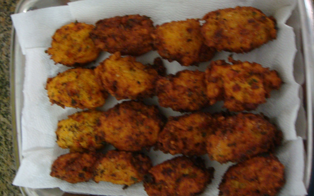 Bolinho de arroz sequinho