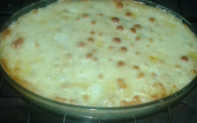 Bacalhau com purê de batata maravilhoso