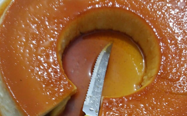 Pudim de pão de forma levinho feito em cima do fogão