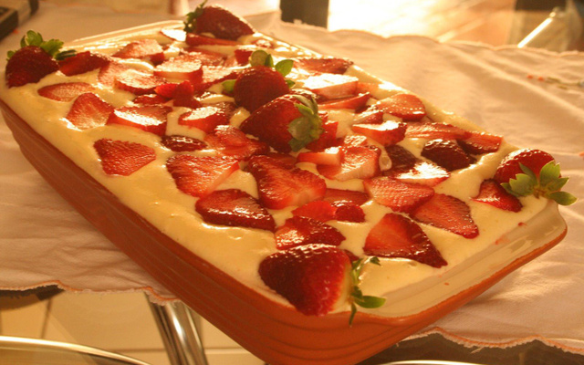 Tiramisú de Morangos