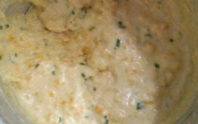 Purê de milho verde