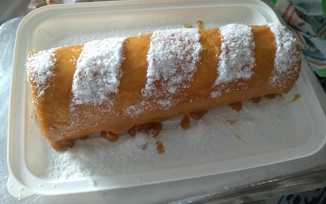 Rocambole de doce de leite