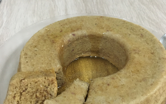 Bolo fitness de microondas 