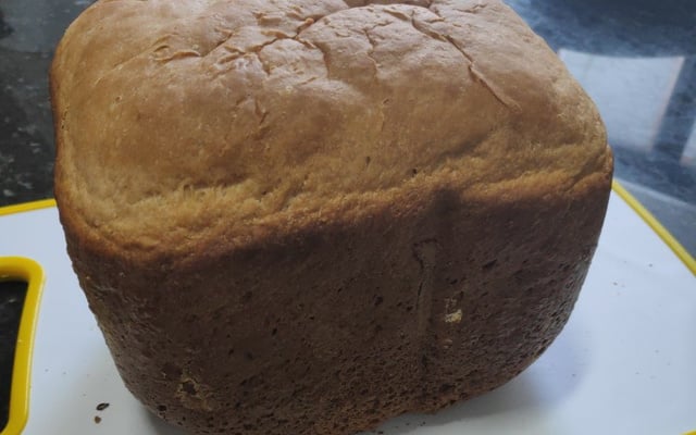 Pão rápido na máquina de pão