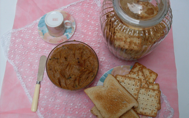 Geleia de casca de banana da terra