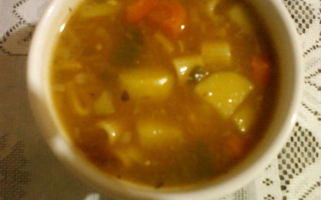 Sopa de panela de pressão