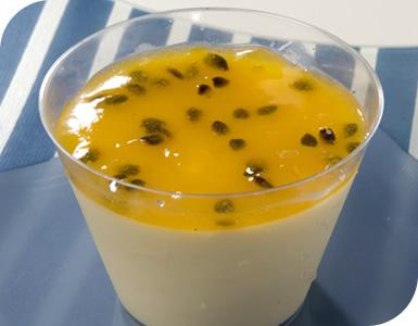 Mousse de maracujá