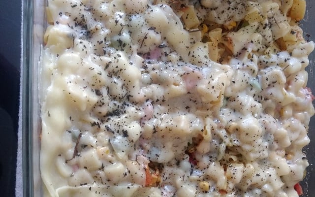 Macarrão delícia sem molho