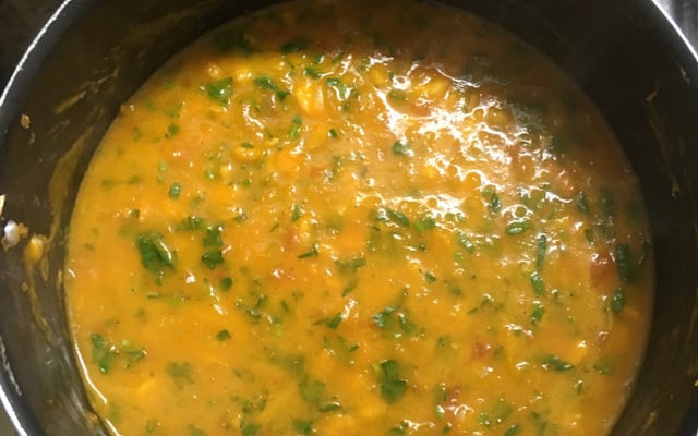 Bobó de camarão com abóbora