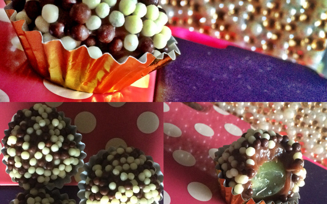 Surpresa de uva de nutella