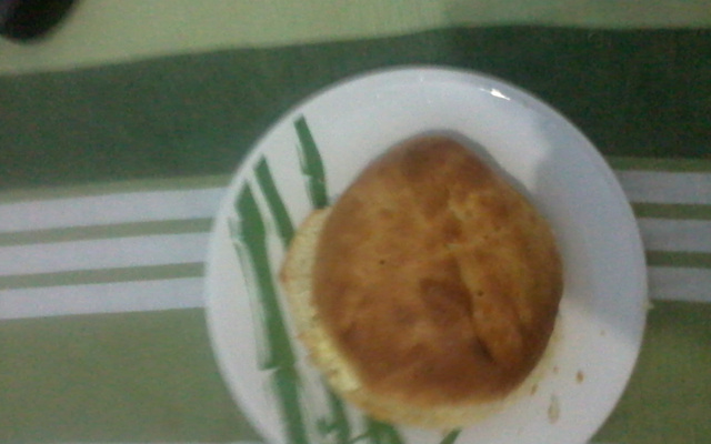 Pão caseiro de queijo
