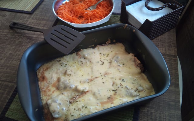 Bife especial de forno