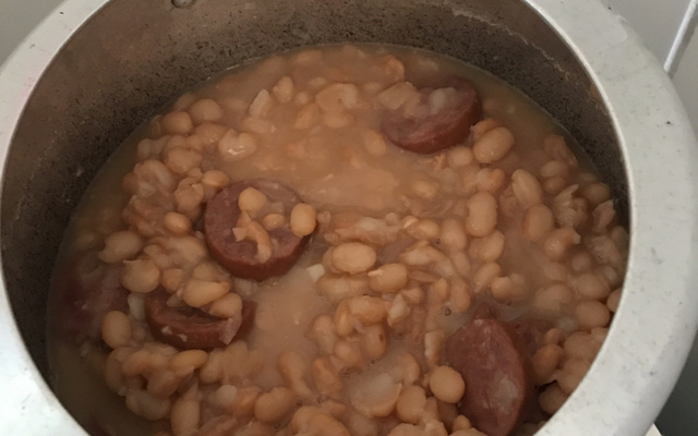Feijão fácil e gostoso