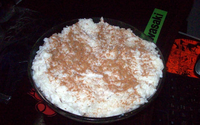 Arroz  doce cremoso