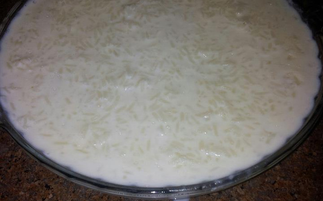 Arroz doce cremoso