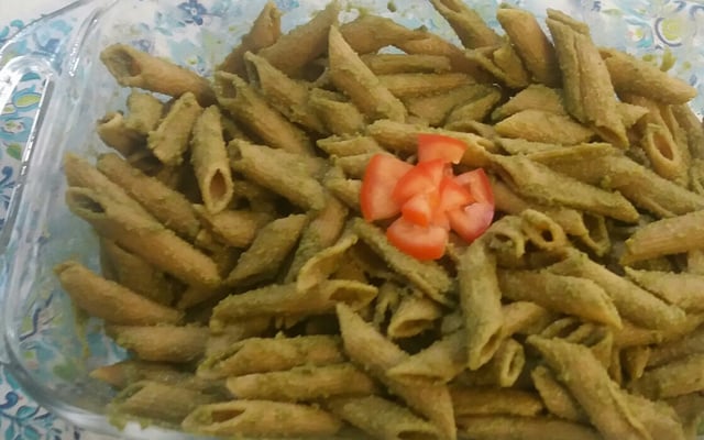 Macarrão ao Pesto da Ana