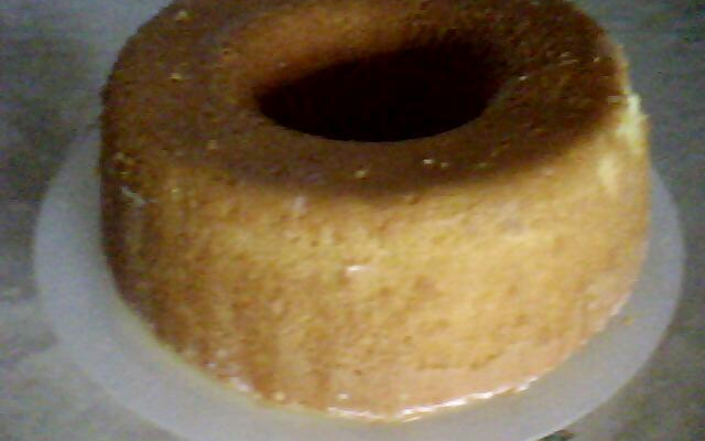 Bolo de laranja de liquidificador