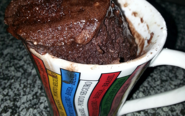 Bolo de caneca diet (sucralose) integral