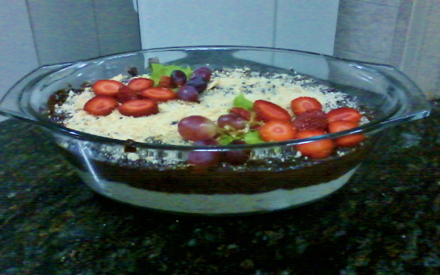 Pavê de biscoito maizena