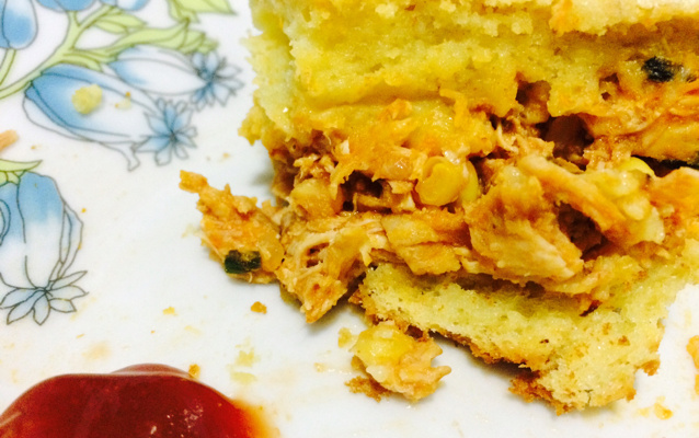 Torta integral de frango