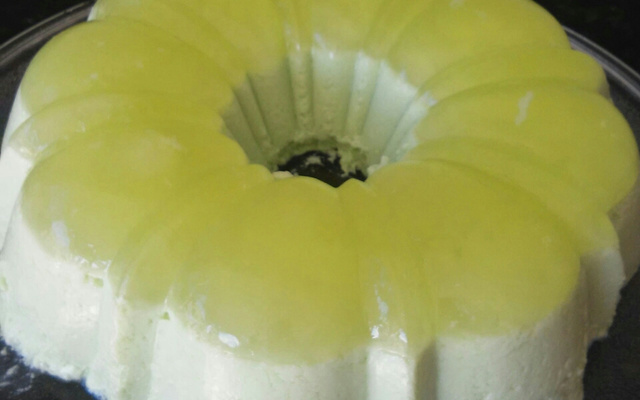 Pudim especial de limão