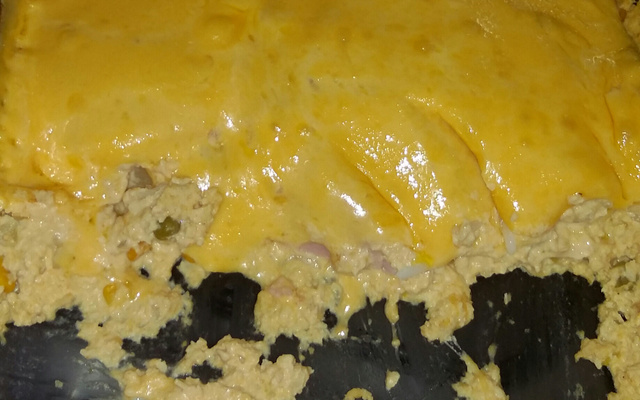 Frango com molho de requeijão light